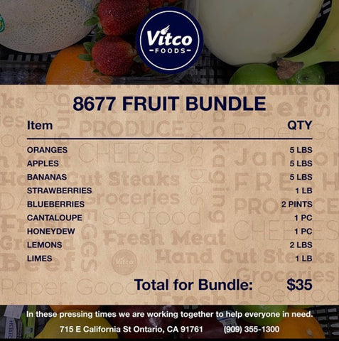 8677 FRUIT BUNDLE $35