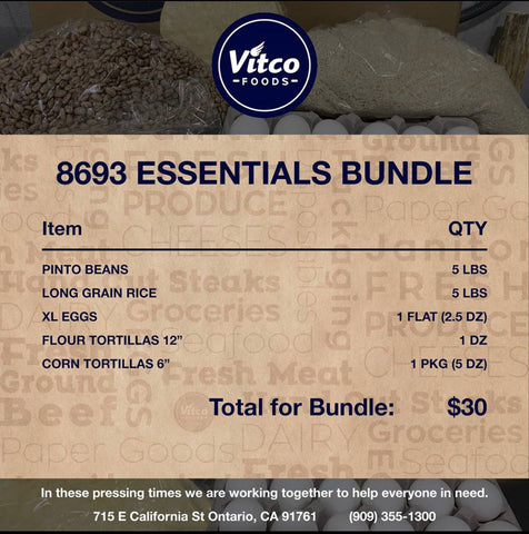 8693 ESSENTIALS BUNDLE $30