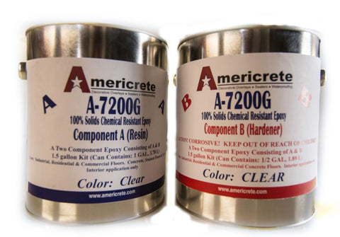 Clear Chemical Resistant Epoxy (A-7200)